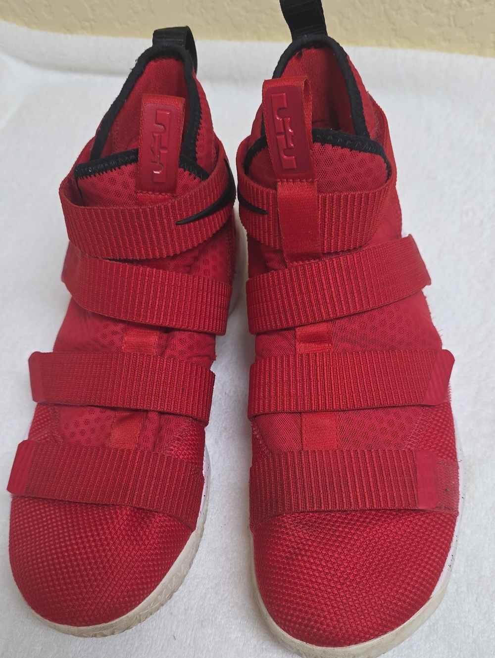 Nike Lebron Men's Red Athletic Shoes